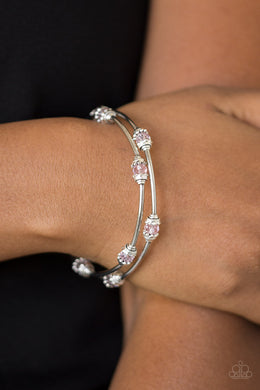Into Infinity Pink Bracelet Paparazzi Accessories