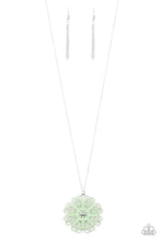 Load image into Gallery viewer, Spin your PINWHEELS Green Necklace Paparazzi Accessories