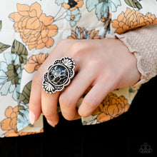 Load image into Gallery viewer, Atlantis Adventure - Black Stone Ring Paparazzi Accessories