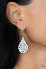Load image into Gallery viewer, Celestial Charmer - Blue Rhinestone Earrings Paparazzi Accessories