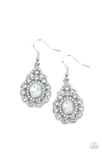Load image into Gallery viewer, Celestial Charmer - White Rhinestone Earrings Paparazzi Accessories