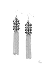 Load image into Gallery viewer, Tasteful Tassel - Silver Paparazzi Accessories