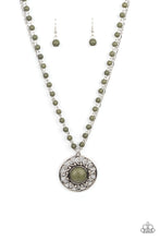 Load image into Gallery viewer, Sahara Suburb - Green Necklace Paparazzi Accessories