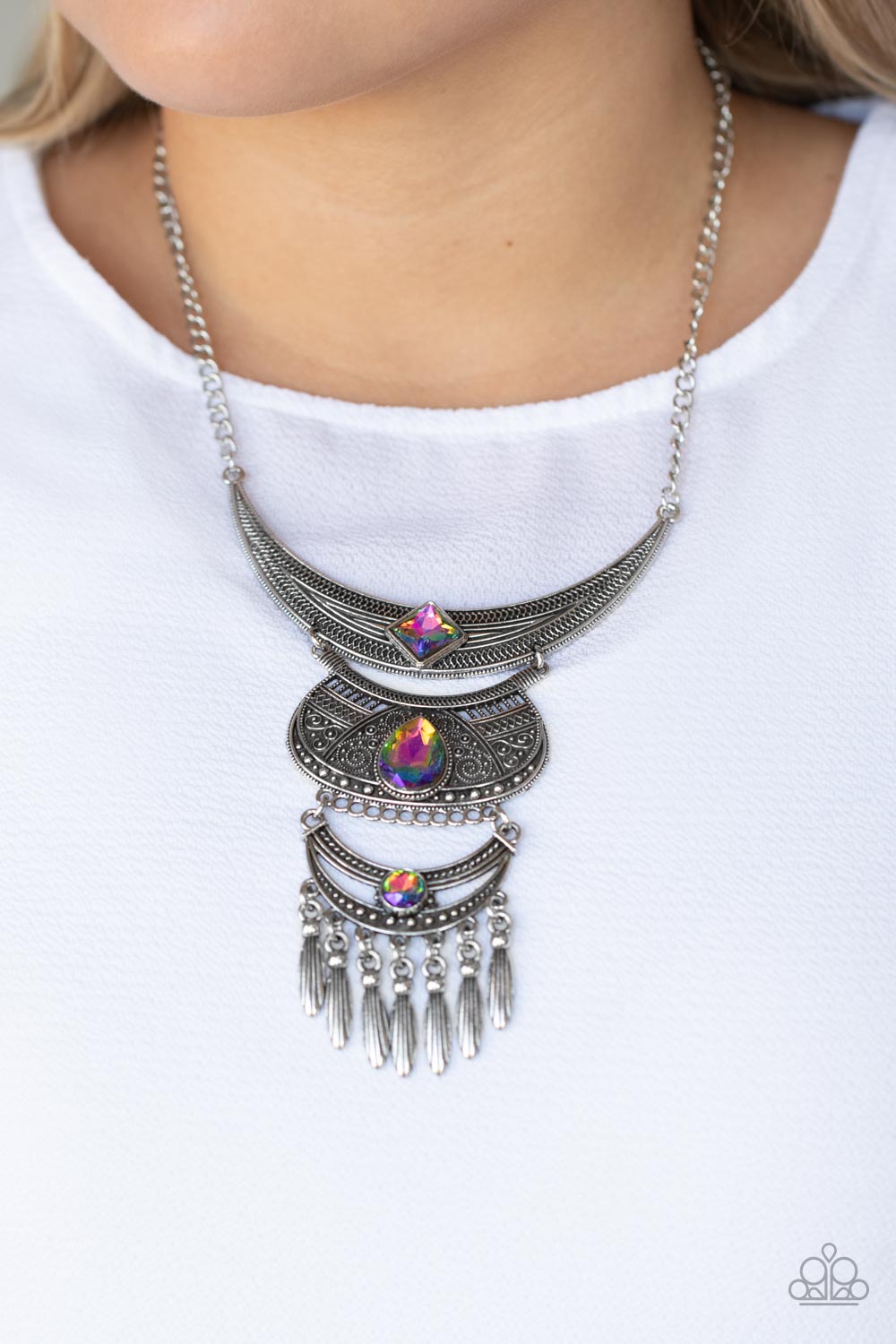 Lunar Enchantment - Multi Necklace Paparazzi Accessories