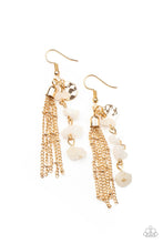 Load image into Gallery viewer, Stone Sensation - Gold Earrings Paparazzi Accessories