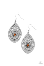 Load image into Gallery viewer, Modern Mural - Brown Earrings Paparazzi Accessories
