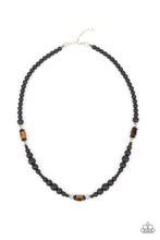 Load image into Gallery viewer, Stone Synchrony - Brown Tiger&#39;s Eye Necklace Paparazzi Accessories