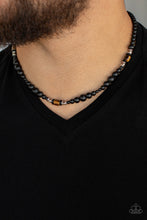 Load image into Gallery viewer, Stone Synchrony - Brown Tiger&#39;s Eye Necklace Paparazzi Accessories
