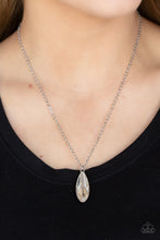 Load image into Gallery viewer, Prismatically Polished - White Necklace Paparazzi Accessories