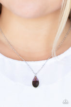 Load image into Gallery viewer, Prismatically Polished - Purple Rhinestone Necklace Paparazzi Accessories