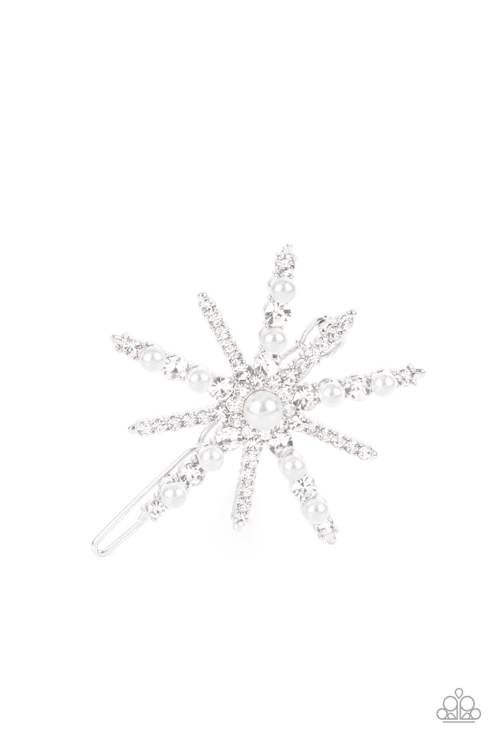 Leading Luminary - White Hair Accessory Paparazzi Accessories