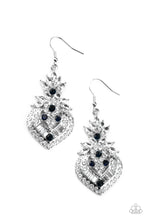 Load image into Gallery viewer, Royal Hustle - Blue Earrings Paparazzi Accessories