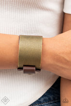 Load image into Gallery viewer, Studded Synchronism Brass Bracelet Paparazzi Accessories