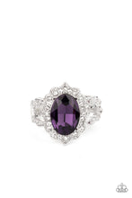 Load image into Gallery viewer, Oval Office Opulence - Purple Ring Paparazzi Accessories