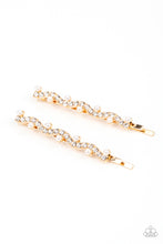 Load image into Gallery viewer, Ballroom Banquet - Gold Hair Accessory Paparazzi Accessories
