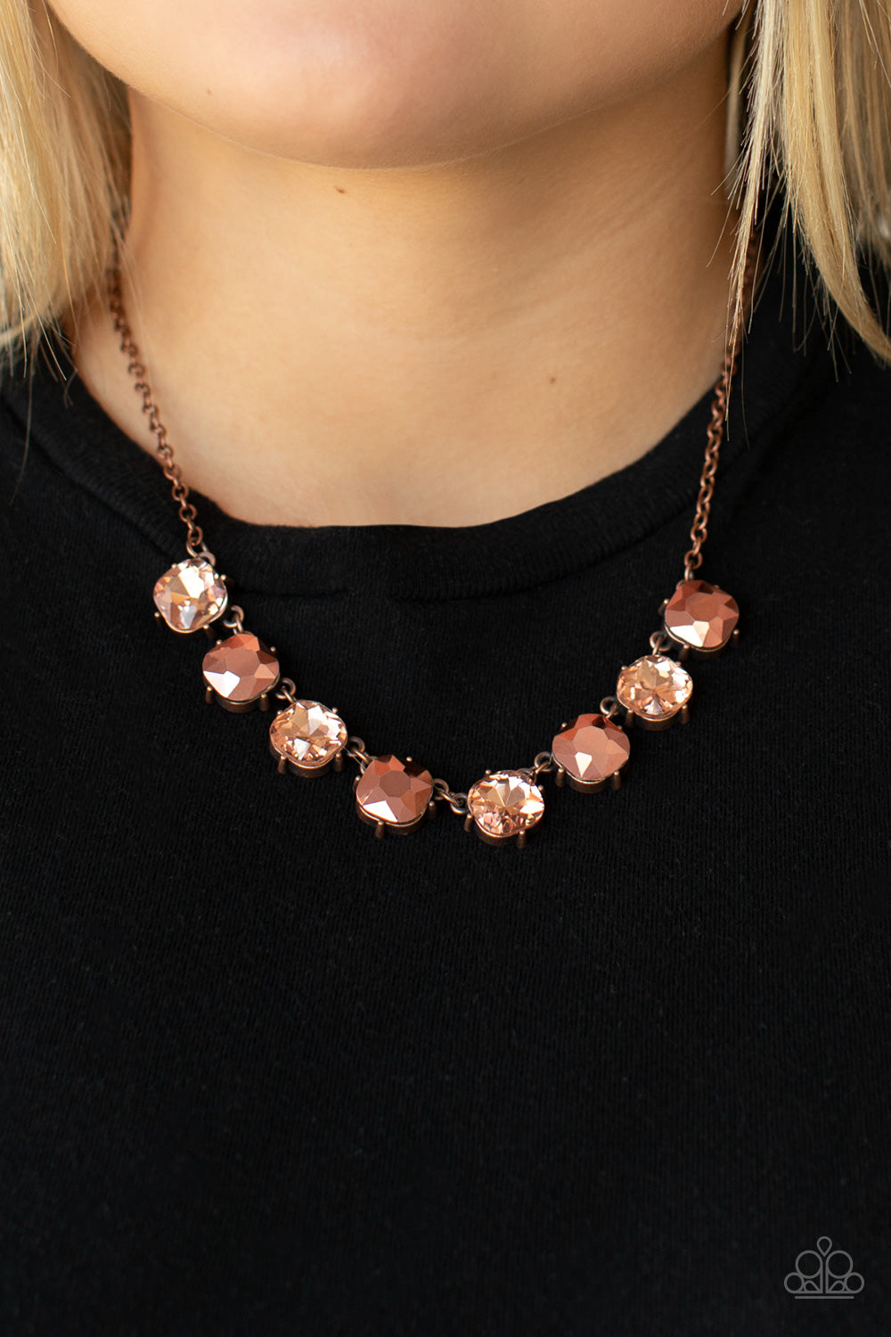 Dreamy Decorum - Copper Necklace Paparazzi Accessories