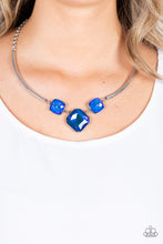 Load image into Gallery viewer, Divine Iridescence Blue Necklace Paparazzi Accessories
