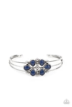 Load image into Gallery viewer, Taj Mahal Meadow - Blue Cuff Bracelet Paparazzi Accessories