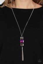 Load image into Gallery viewer, Uptown Totem - Pink Rhinestone Necklace Paparazzi Accessories