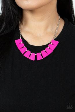 Vivaciously Versatile - Pink Necklace Paparazzi Accessories