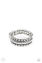 Load image into Gallery viewer, Tangible Texture Silver Ring Paparazzi Accessories
