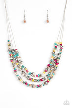 Load image into Gallery viewer, Placid Pebbles - Multi Stone Necklace Paparazzi Accessories