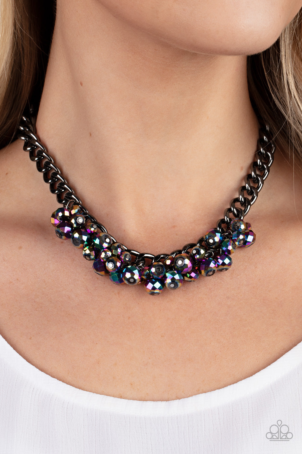 Galactic Knockout - Multi Necklace Paparazzi Accessories