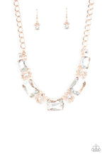Load image into Gallery viewer, Flawlessly Famous Multi Iridescent Rhinestone Necklace Paparazzi Accessories
