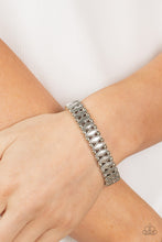 Load image into Gallery viewer, Abstract Advisory - Silver Stretchy Bracelet Paparazzi Accessories