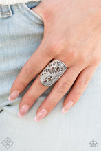 Load image into Gallery viewer, Pier Paradise Silver Ring Paparazzi Accessories