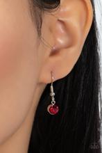Load image into Gallery viewer, Material Girl Glamour Red Rhinestone Necklace Paparazzi Accessories