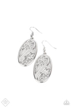 Load image into Gallery viewer, High Tide Terrace Silver Earrings Paparazzi Accessories