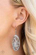 Load image into Gallery viewer, High Tide Terrace Silver Earrings Paparazzi Accessories