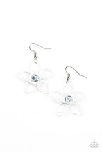 Load image into Gallery viewer, Botanical Bonanza - White Earrings Paparazzi Accessories