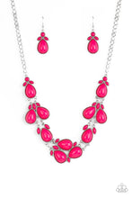 Load image into Gallery viewer, Botanical Banquet - Pink Necklace Paparazzi Accessories