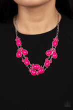Load image into Gallery viewer, Botanical Banquet - Pink Necklace Paparazzi Accessories