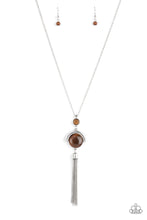 Load image into Gallery viewer, Lavishly Lucid - Brown Necklace Paparazzi Accessories