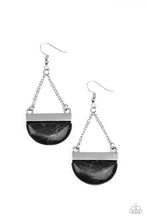 Load image into Gallery viewer, Mesa Mezzanine - Black Stone Earrings Paparazzi Accessories