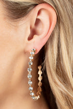 Load image into Gallery viewer, Royal Reveler - Gold Earrings Paparazzi Accessories