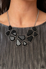 Load image into Gallery viewer, Double-DEFACED Black Necklace Paparazzi Accessories