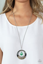 Load image into Gallery viewer, Inner Tranquility - Green Jade Necklace Paparazzi Accessories