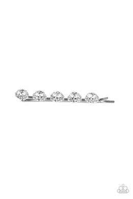 Polished Posies - White Hair Accessory Paparazzi Accessories