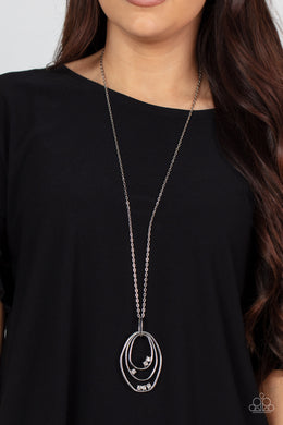 Industrial Infusion - White Necklace Paparazzi Accessories