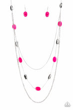 Load image into Gallery viewer, Barefoot and Beachbound - Pink Necklace Paparazzi Accessories