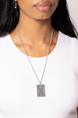 All About Trust - White Paparazzi Accessories