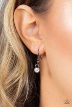 Load image into Gallery viewer, Spiraling Sparkle Black Rhinestone Necklace Paparazzi Accessories