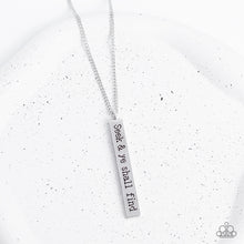 Load image into Gallery viewer, Matt 7:7 - Silver Paparazzi Accessories