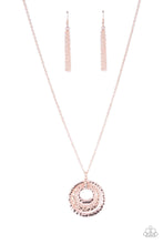 Load image into Gallery viewer, Totally Tulum - Rose Gold Necklace Paparazzi Accessories