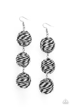 Load image into Gallery viewer, Laguna Lanterns - Black Earrings Paparazzi Accessories