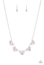 Load image into Gallery viewer, Envious Elegance - Pink Rhinestone Necklace Paparazzi Accessories